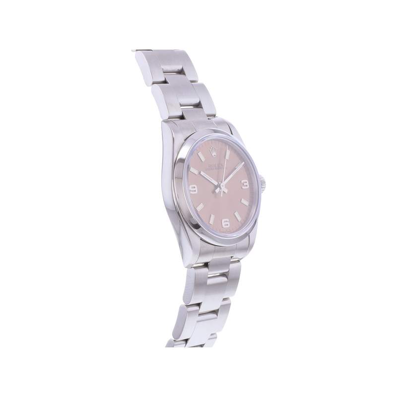 Montre d'occasion ROLEX Oyster Perpetual Medium femme automatique bracelet acier - vue 2