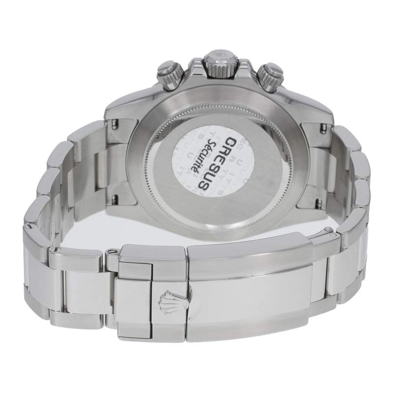 Montre d'occasion ROLEX Cosmograph Daytona homme mouvement automatique certifié (cosc) bracelet acier - vue 3