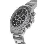 Montre d'occasion ROLEX Cosmograph Daytona homme mouvement automatique certifié (cosc) bracelet acier - vue D2