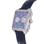 Montre d'occasion TAG HEUER Monaco Steve McQueen homme automatique bracelet cuir d'origine - vue D2