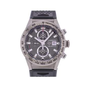 Montre d'occasion TAG HEUER Carrera Heuer 01 homme automatique bracelet caoutchouc