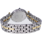 Montre d'occasion CARTIER Panthère Ronde femme quartz bracelet or jaune 750/000 et acier - vue 3