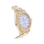 Montre d'occasion ROLEX Yacht-Master 40 homme mouvement automatique certifié (cosc) bracelet or jaune 750/000 - vue 2
