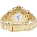 Montre d'occasion ROLEX Yacht-Master 40 homme mouvement automatique certifié (cosc) bracelet or jaune 750/000 - vue 3