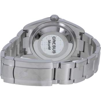 Montre d'occasion ROLEX Oyster Perpetual homme mouvement automatique certifié (cosc) bracelet acier