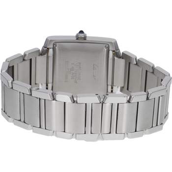 Montre d'occasion CARTIER Tank Française 28mm mixte automatique bracelet acier