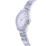 Montre d'occasion ROLEX Oyster Perpetual Medium femme mouvement automatique certifié (cosc) bracelet acier - vue D2