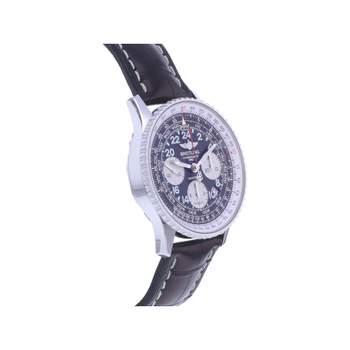 Montre d'occasion BREITLING Navitimer Cosmonaute homme mécanique bracelet cuir