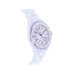 Montre d'occasion CHANEL J12 38 mm femme automatique bracelet céramique - vue 2