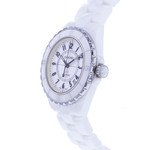 Montre d'occasion CHANEL J12 38 mm femme automatique bracelet céramique - vue D2