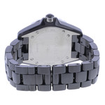Montre d'occasion CHANEL J12 38 mm Index diamants femme automatique bracelet céramique - vue 3