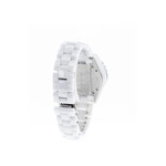 Montre d'occasion CHANEL J12 33 mm Index diamants femme quartz bracelet céramique - vue D4