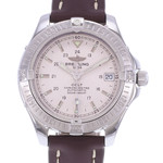 Montre d'occasion BREITLING Colt Automatic homme mouvement automatique certifié (cosc) bracelet cuir cresus - vue D1