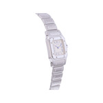 Montre d'occasion CARTIER Santos Galbée femme quartz bracelet acier - vue 2