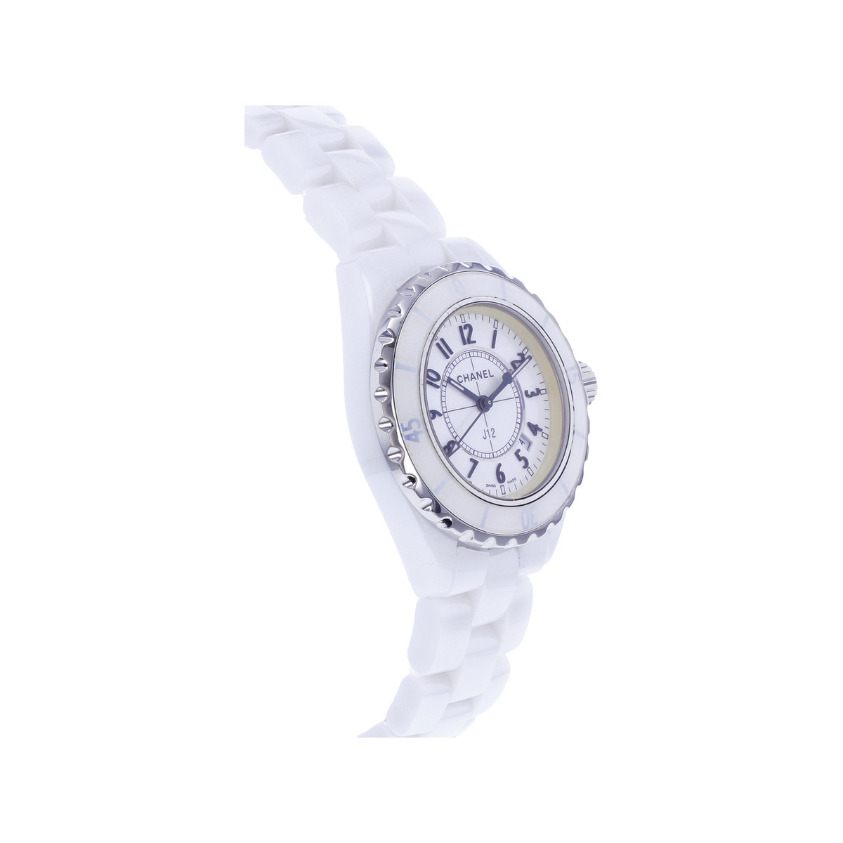 Montre d'occasion CHANEL J12 33 mm femme quartz bracelet céramique - vue 2
