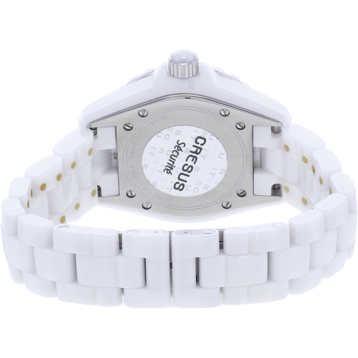 Montre d'occasion CHANEL J12 33 mm femme quartz bracelet céramique - vue 3