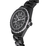Montre d'occasion CHANEL J12 38 mm femme automatique bracelet céramique - vue D2