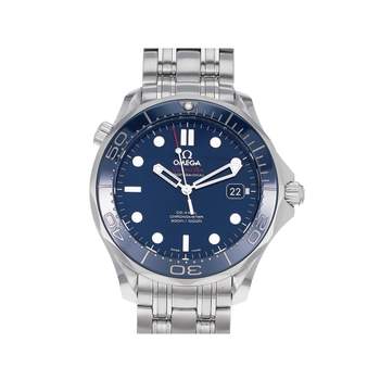 Montre d'occasion OMEGA Seamaster 300 Diver Co-Axial Chronometer homme mouvement automatique certifié (cosc) bracelet acier