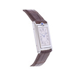Montre d'occasion CARTIER Tank Basculante Mécanique homme mécanique bracelet cuir cresus - vue 2