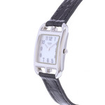Montre d'occasion HERMES Cape Cod femme quartz bracelet cuir cresus - vue D2