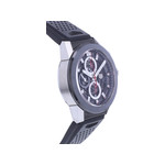 Montre d'occasion TAG HEUER Carrera Heuer 01 homme automatique bracelet caoutchouc - vue 2