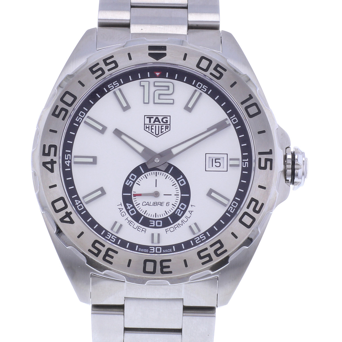 Montre d'occasion TAG HEUER Formula 1 Calibre 6 homme automatique bracelet acier - vue D1