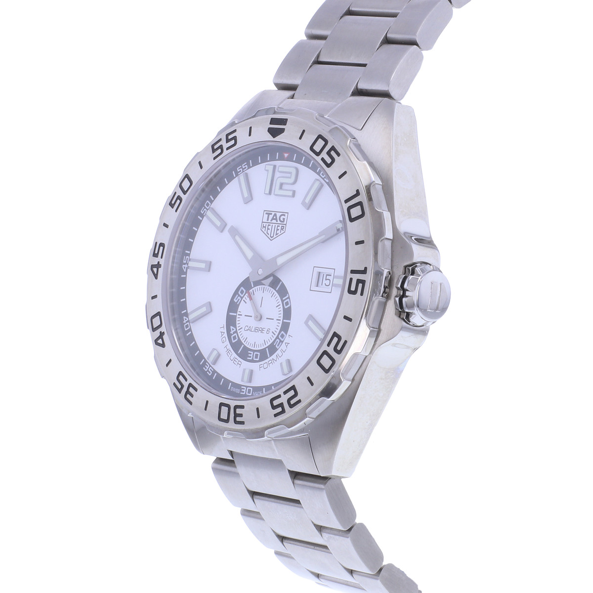 Montre d'occasion TAG HEUER Formula 1 Calibre 6 homme automatique bracelet acier - vue D2