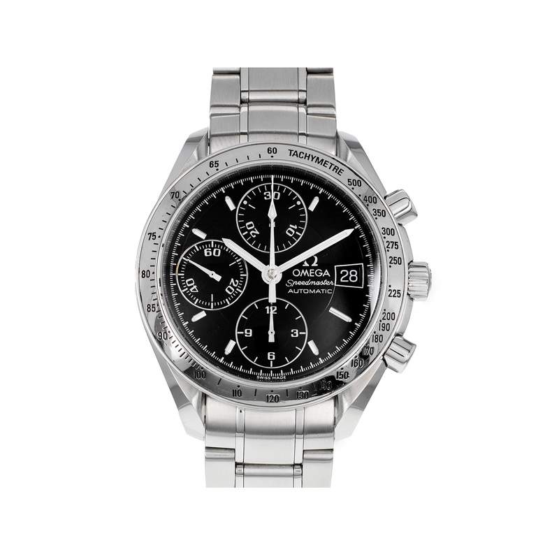 Montre d'occasion OMEGA Speedmaster Date homme automatique bracelet acier - vue 1