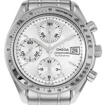 Montre d'occasion OMEGA Speedmaster Date homme automatique bracelet acier - vue D1
