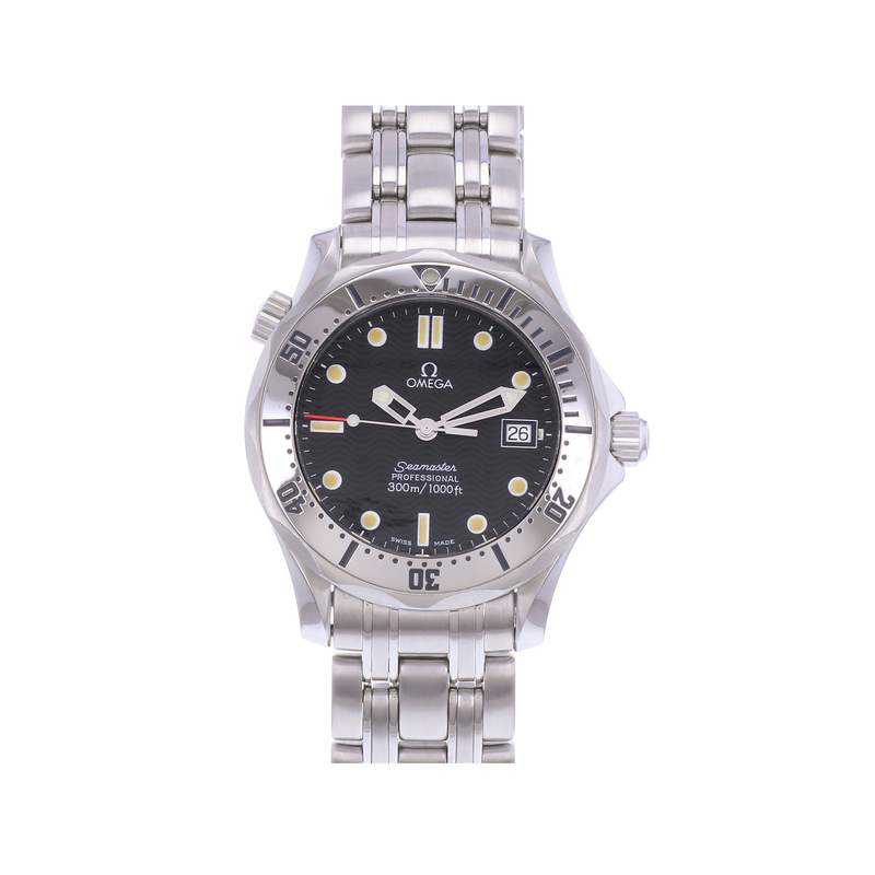 Montre d'occasion OMEGA Seamaster 300 Medium homme quartz bracelet acier - vue 1