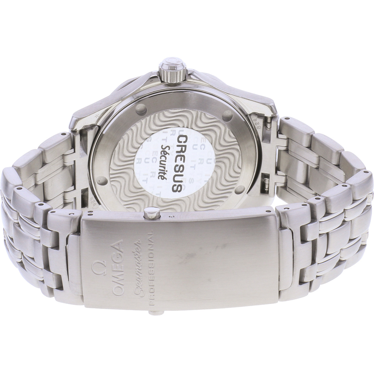 Montre d'occasion OMEGA Seamaster 300 Medium homme quartz bracelet acier - vue 3