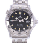 Montre d'occasion OMEGA Seamaster 300 Medium homme quartz bracelet acier - vue D1