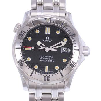 Montre d'occasion OMEGA Seamaster 300 Medium homme quartz bracelet acier