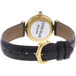 Montre d'occasion CARTIER Must Colisée femme quartz bracelet cuir cresus - vue 3