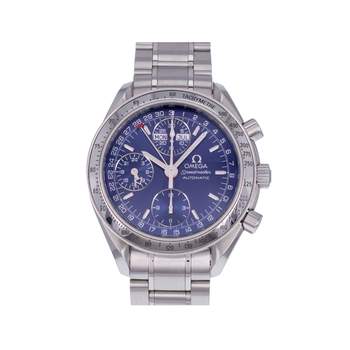 Montre d'occasion OMEGA Speedmaster Day-Date homme automatique bracelet acier
