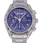 Montre d'occasion OMEGA Speedmaster Day-Date homme automatique bracelet acier - vue D1