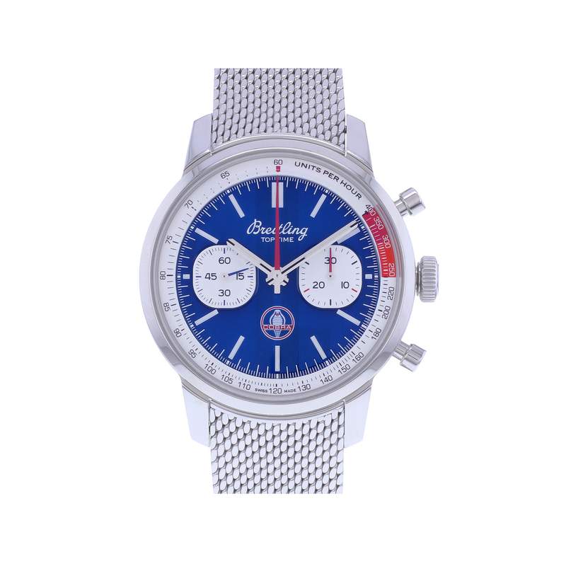Montre d'occasion BREITLING Top Time Limited Edition Shelby Cobra homme mouvement automatique certifié (cosc) bracelet acier - vue 1