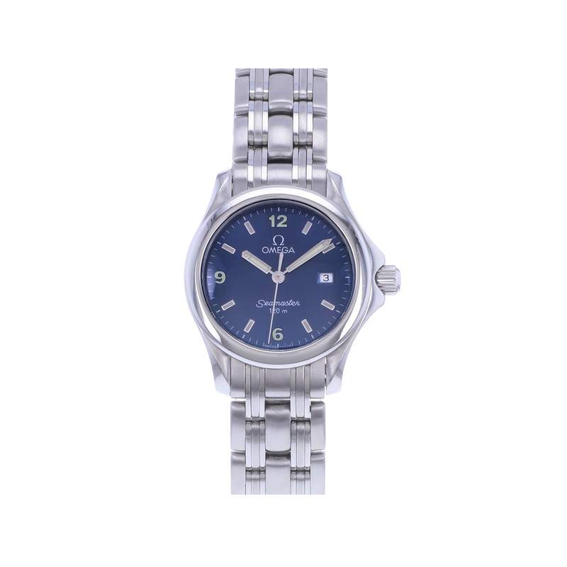 Montre d'occasion OMEGA Seamaster 120 29mm femme quartz bracelet acier - vue 1