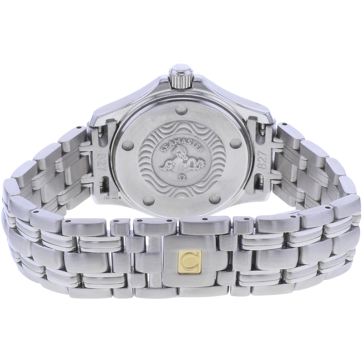 Montre d'occasion OMEGA Seamaster 120 29mm femme quartz bracelet acier - vue 3