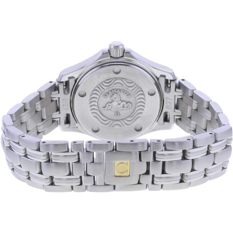 Montre d'occasion OMEGA Seamaster 120 29mm femme quartz bracelet acier - vue 3