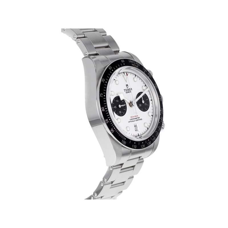 Montre d'occasion TUDOR Black Bay Chrono homme mouvement automatique certifié (cosc) bracelet acier - vue 2