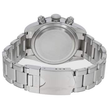 Montre d'occasion TUDOR Black Bay Chrono homme mouvement automatique certifié (cosc) bracelet acier