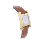 Montre d'occasion HERMES Heure H femme quartz bracelet cuir cresus - vue 2