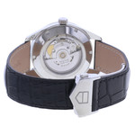 Montre d'occasion TAG HEUER Carrera Calibre 5 homme automatique bracelet cuir d'origine - vue 3