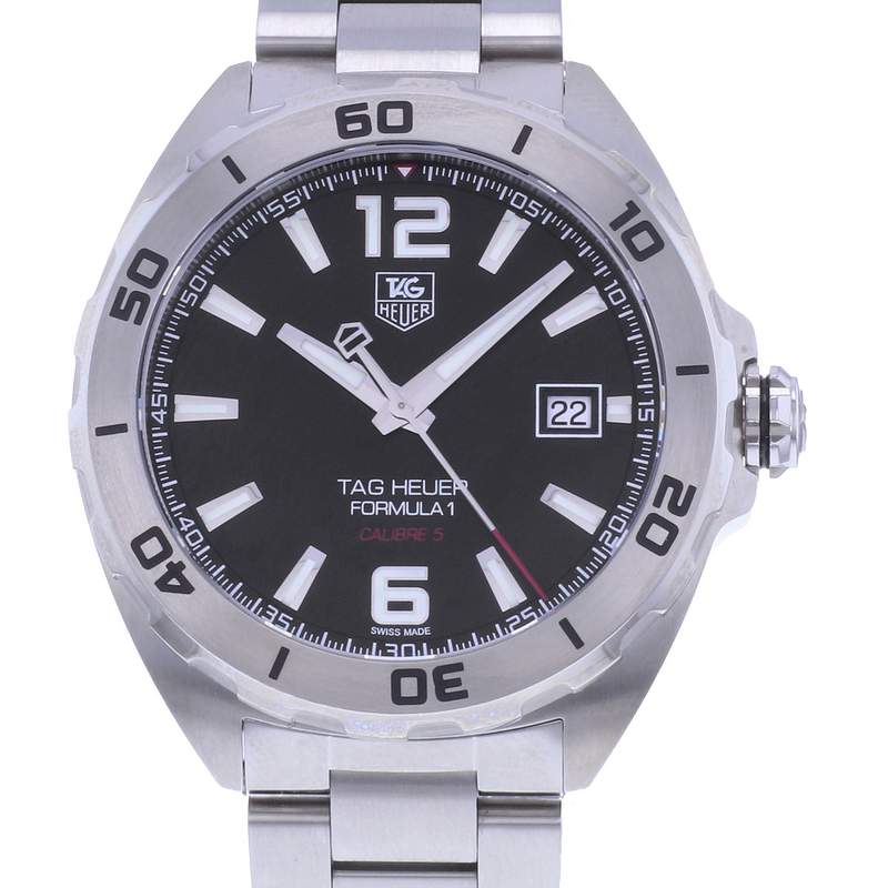 Montre d'occasion TAG HEUER Formula 1 Calibre 5 homme automatique bracelet acier - vue D1