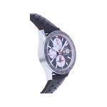 Montre d'occasion TAG HEUER Carrera Chronographe Calibre 16 homme automatique bracelet cuir d'origine - vue 2