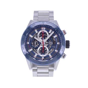 Montre d'occasion TAG HEUER Carrera Heuer 01 homme automatique bracelet acier
