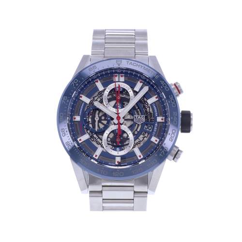 Montre d'occasion TAG HEUER Carrera Heuer 01 homme automatique bracelet acier