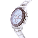 Montre d'occasion ROLEX Cosmograph Daytona Ice Blue homme mouvement automatique certifié (cosc) bracelet platine 950/1000 - vue D2