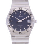 Montre d'occasion OMEGA Constellation femme quartz bracelet acier - vue D1